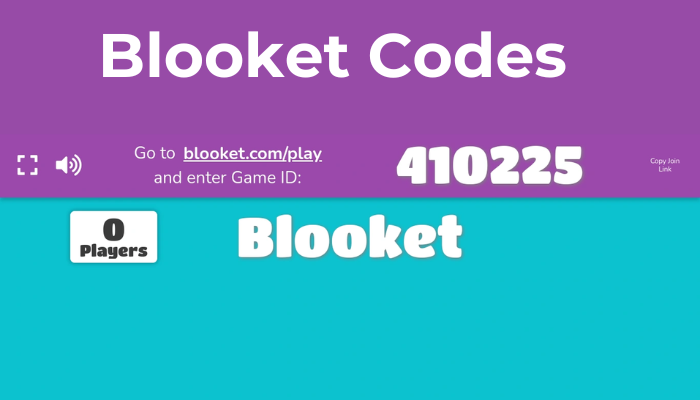 Blooket code interface showing game join screen with bonus features