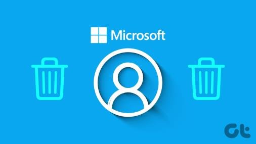 How to delete microsoft account