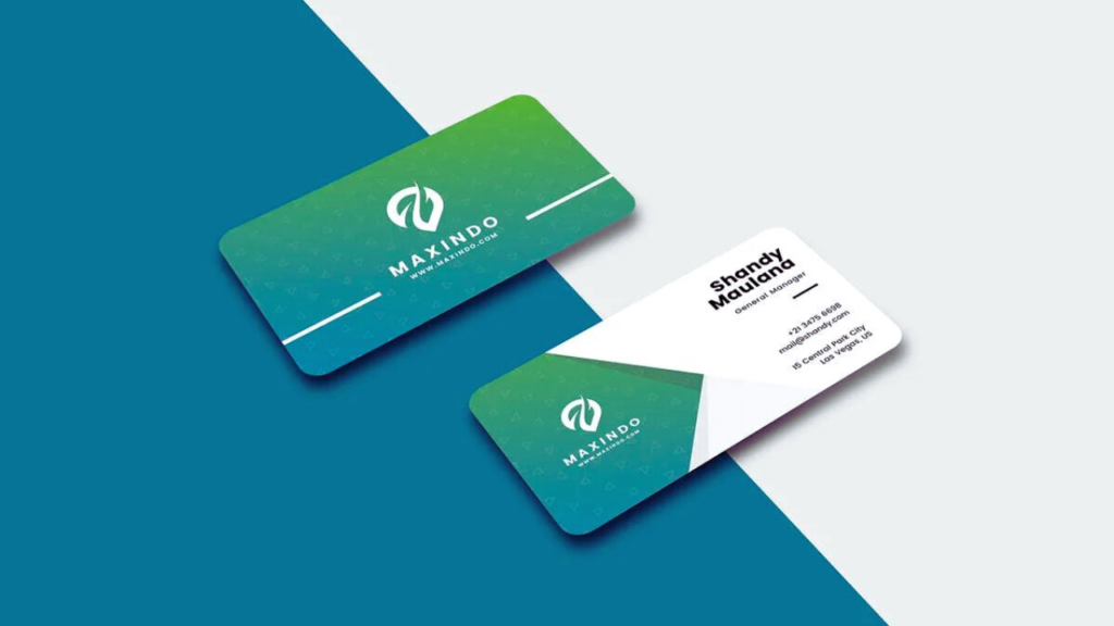 business card mockup